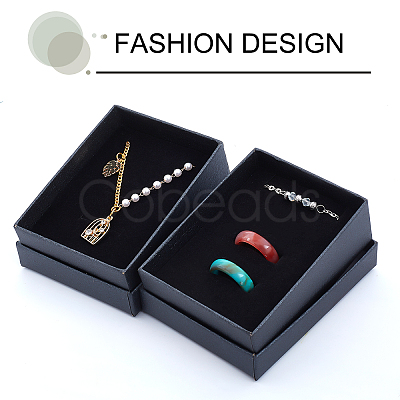 10Pcs Cardboard Jewelry Boxes CBOX-PH0002-09B-1