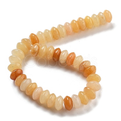 Natural Topaz Jade Beads Strands G-P559-A03-02-1