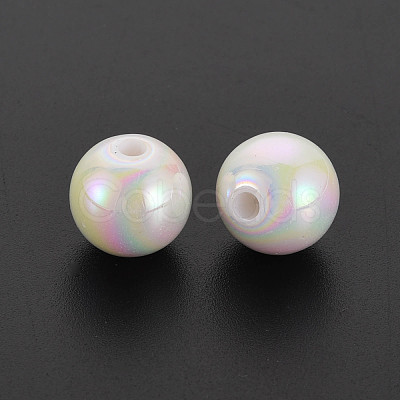 Opaque Acrylic Beads MACR-S370-D12mm-01-1