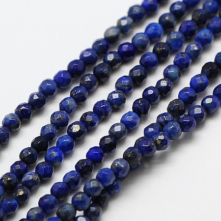 Natural Lapis Lazuli Bead Strands LS-G-A129-3mm-22-1
