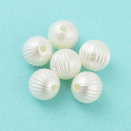 ABS Plastic Imitation Pearl Bead MACR-K350-10B-1
