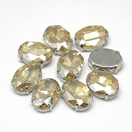 Sew on Rhinestone RGLA-T091-6x8mm-06P-1