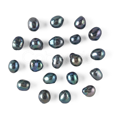 10Pcs Natural Cultured Freshwater Pearl Beads PEAR-YW0001-02B-1