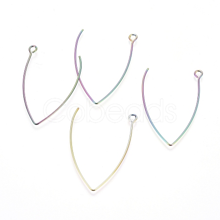 Ion Plating(IP) Stainless Steel Earring Hooks STAS-L211-11-M-1