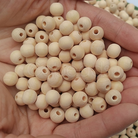 500Pcs Wood Beads FS-WG97363-03-1