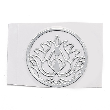 Self Adhesive Brass Stickers DIY-I044-12P-1