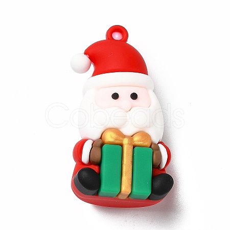 Christmas PVC Plastic Pendants X1-KY-C009-03-1