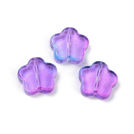 Transparent Glass Beads DGLA-E004-03H-1