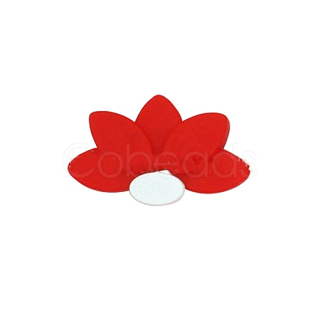 Lotus Food Grade Eco-Friendly Silicone Beads SIL-WH0013-50E-1