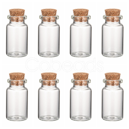 Glass Jar Glass Bottles X1-AJEW-H004-7-1-1