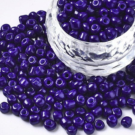 6/0 Glass Seed Beads SEED-S058-A-F304-1