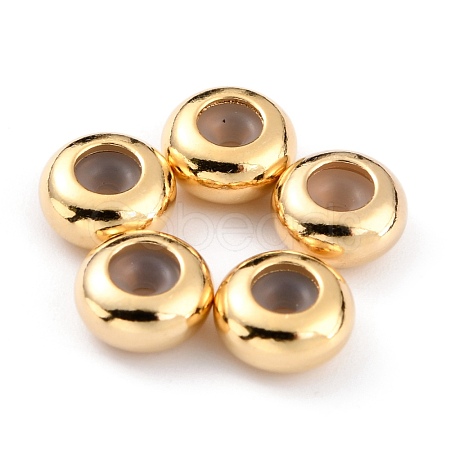 Brass Beads KK-O133-207C-G-1