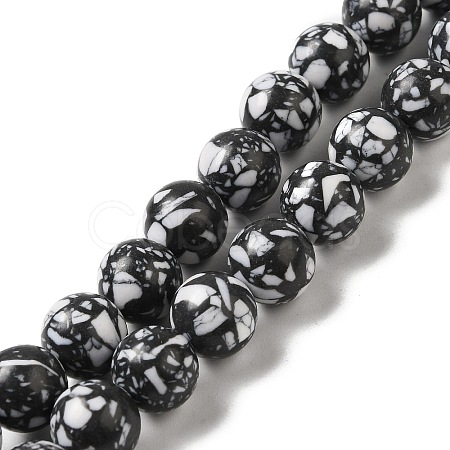 Synthetic Gemstone Dyed Beads Strands G-P507-03B-05-1