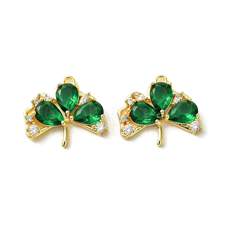 Real 18K Gold Plated Brass Pendants KK-D092-01G-01-1