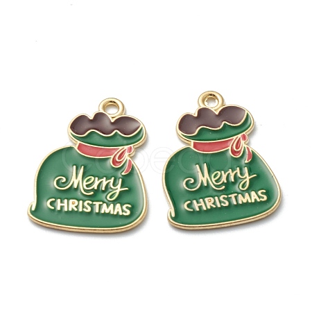 Alloy Enamel Pendants ENAM-J649-31LG-A-1