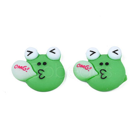 Opaque Resin Cabochons CRES-S308-088-1