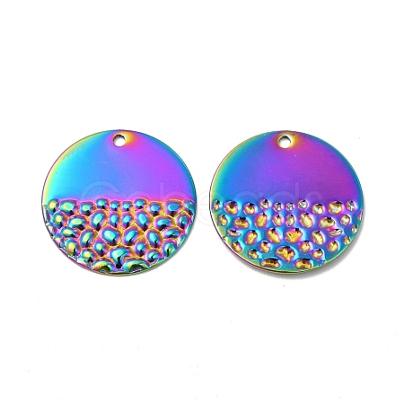 Ion Plating(IP) 304 Stainless Steel Pendants STAS-I671-25MC-1