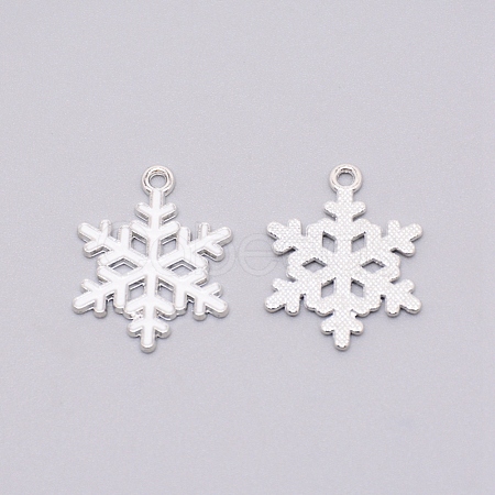 Alloy Enamel Pendants ENAM-WH0049-27P-1