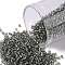 TOHO Round Seed Beads, Japanese Seed Beads, (29B) Silver Lined Gray, 15/0, 1.5mm, Hole: 0.7mm, about 15000pcs/50g