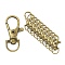 Alloy Swivel Lobster Claw Clasps, Swivel Snap Hook, Cadmium Free & Nickel Free & Lead Free, Antique Bronze, 35x13mm, Hole: 8.5mm