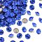 Preciosa&reg MAXIMA Crystal Round Stones, Czech Crystal, Dura Foiling, Round(431 11 615 Chaton), 30050 Sapphire, SS45(9.85~10.2mm)