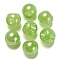 Opaque Acrylic Beads, Round, Top Drilled, Yellow Green, 19x19x19mm, Hole: 3mm