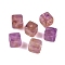 Acrylic Bead, Imitation Jade, Cube, Medium Purple, 9x8x8mm, Hole: 2mm, 833pcs/500g