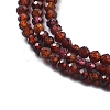 Natural Garnet Beads Strands G-H079-A01-01A-4