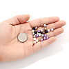 500Pcs 10 Colors Baking Paint Pearlized Glass Pearl Round Bead Strands HY-YW0001-02A-4