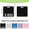 5Pcs 5 Colors Acrylic Big Pendants MACR-CN0001-01C-2