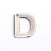 Tarnish Resistant 304 Stainless Steel Letter Charms STAS-O072-D-1