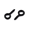 Spray Painted Iron Screw Eye Pin Peg Bails IFIN-N010-002B-4