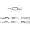 Tarnish Resistant 304 Stainless Steel Paperclip Chains CHS-M003-15P-3