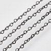 Brass Heart Link Chains CHC-T008-03B-01-2