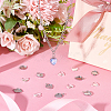 50Pcs 304 Stainless Steel Pendant Cabochon Settings STAS-UN0042-61-2