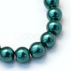 Baking Paint Glass Pearl Bead Strands HY-Q003-3mm-79-2