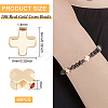 60Pcs Brass Beads KK-BC0015-38-2