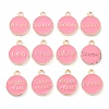 Alloy Enamel Pendants ENAM-S124-01B-03-2