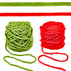 2 Skeins 2 Colors Super Bulky Chenille Polyester Yarn OCOR-CY0002-63B-6