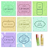 80Pcs 8 Style Lip Balm DIY Label Sticker DIY-CP0007-95H-1