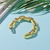 Handmade Opaque Acrylic Cable Chains AJEW-JB00890-05-3