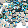 Glass Flat Back Rhinestone RGLA-C002-SS12-215AB-1