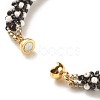 Glass Seed Crochet Beaded Bracelet BJEW-JB08083-8