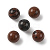 Natural Mahogany Obsidian Sphere Beads GG-D003-A05-1