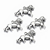 Tibetan Style Alloy Pendants TIBEP-N009-36AS-RS-1