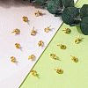 PVD Vacuum Plating 304 Stainless Steel Cup Pearl Peg Bails Pin Pendants STAS-I120-56-G-6