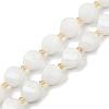 Natural White Jade Beads Strands G-U023-A20-01A-2