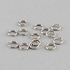 Tarnish Resistant 304 Stainless Steel Split Rings A-STAS-Q186-01-6mm-1