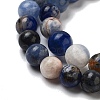 Natural Sodalite Beads Strands GSR6mmC013-1-3