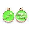 Alloy Enamel Pendants LS-X-ENAM-S124-01A-06F-1